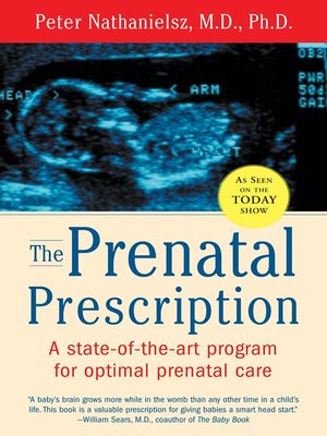 cover image of The Prenatal Prescription